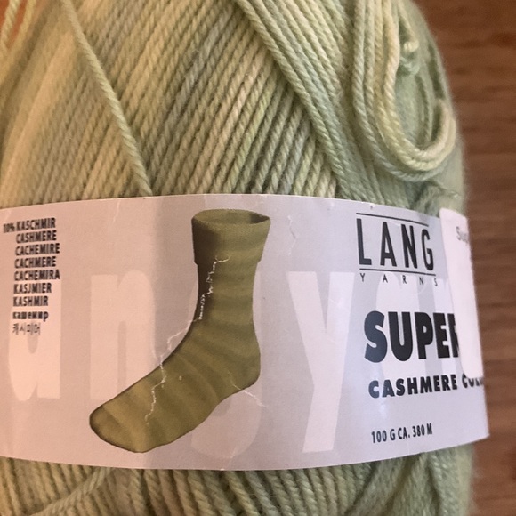 🧶 Lang Super Sock Cashmere Yarn 🧶 - Picture 3 of 5